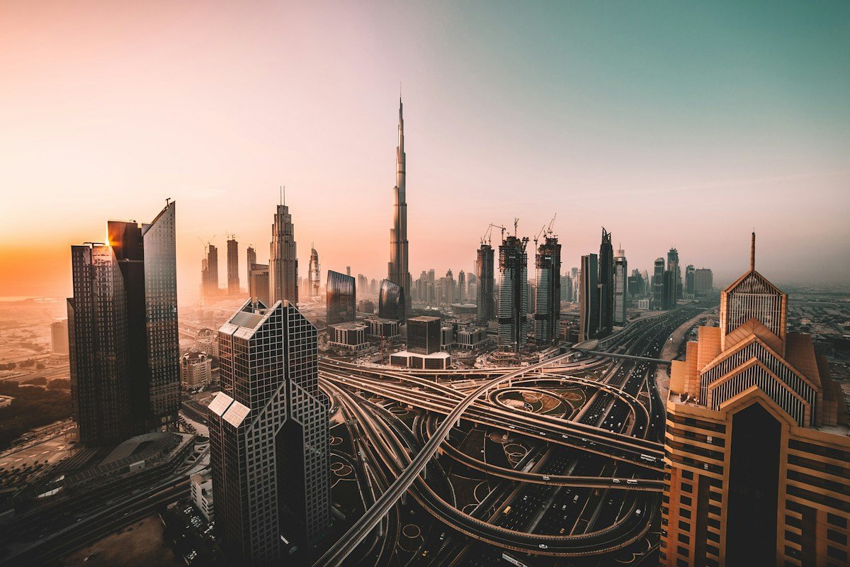 Middle East and Gulf ports container shipping corridor
